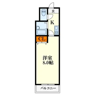 大阪府大阪市東淀川区大桐1【マンション】の間取り