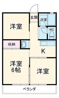 パークアベニュー【1階】の間取り