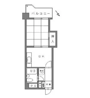 清光ハイム【7階】の間取り