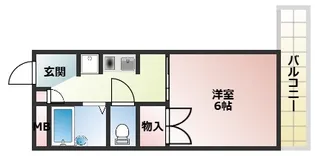 ラコンテ西明石【5階】の間取り