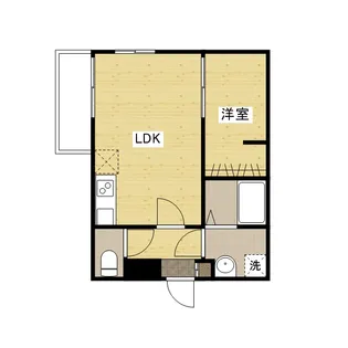 セブンプロート坂西【2階】の間取り