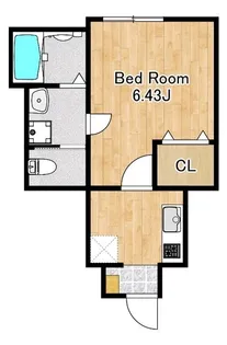 ルシェル葛西【1階】の間取り