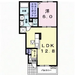 クンブレーカーサ【1階】の間取り
