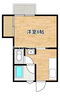 壱番館【2階】の間取り