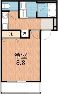 大阪府大阪市住吉区沢之町2【アパート】の間取り