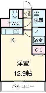 シャンス【1階】の間取り