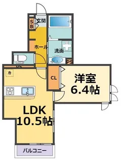 ヴィクトワール 庄【3階】の間取り