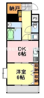 ロイヤルクレストOG【3階】の間取り