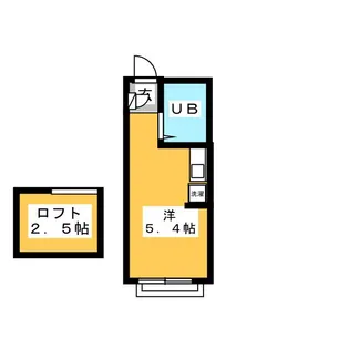 リヴ氷川台【2階】の間取り