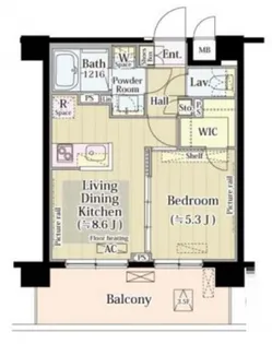 Mia CasaII【2階】の間取り