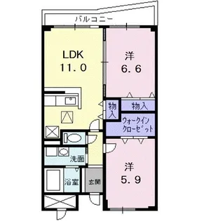 ソレイユ・ルヴァン・T【1階】の間取り