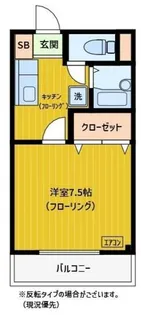 東京都多摩市一ノ宮1【マンション】の間取り