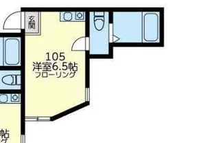 サザンテラス井土ヶ谷【1階】の間取り