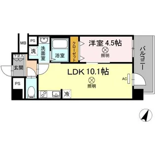 岡山県岡山市北区北長瀬表町2【マンション】の間取り