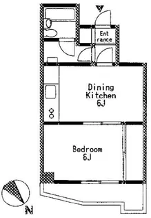 ストーク南麻布【2階】の間取り