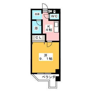 ~エトワール ポレール~【7階】の間取り