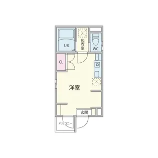 アマックス五反野IV【1階】の間取り