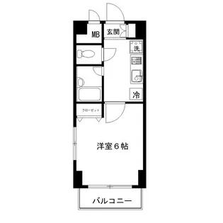 サンテミリオン恵比寿【2階】の間取り