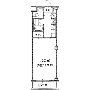 メープルIII【2階】の間取り
