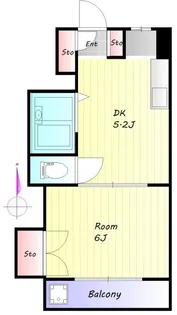 カネヨハイツ【9階】の間取り