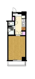 メインステージ日本橋箱崎【7階】の間取り