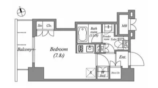CORVAL大森【5階】の間取り