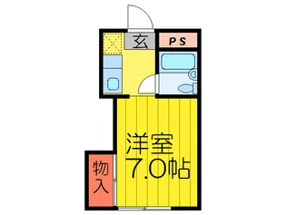 ハースサイドナカガイトウ【1階】の間取り