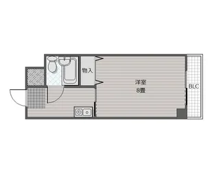 クローバーハイツII【4階】の間取り