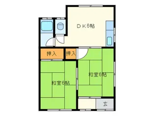 白菊荘【1階】の間取り