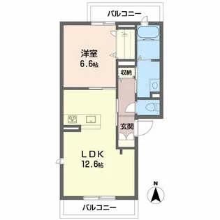 レガロ・KII【2階】の間取り