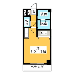 Grace Maison本陣【2階】の間取り