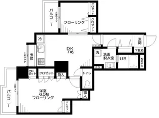 日神パレステージ王子神谷【2階】の間取り