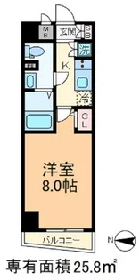 メインステージ田端参番館【3階】の間取り