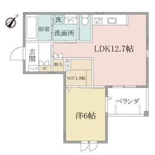 (シニア限定)ヘーベルヴィレッジ練馬高野台~ヘーベルVillage高野【4階】の間取り