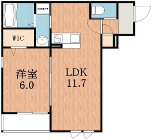 へーベルメゾンaolani【2階】の間取り