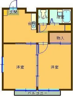 美野里【1階】の間取り