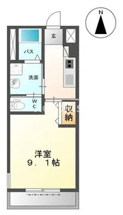 Casablanca (カサブランカ)【1階】の間取り