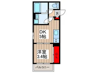 Trust蕨【1階】の間取り