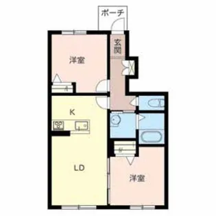 GREEN CITY III【1階】の間取り