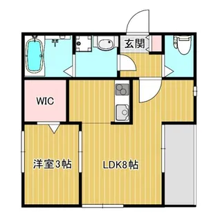 ブランココリータ【2階】の間取り