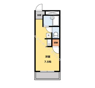 エントピア岐阜I【3階】の間取り