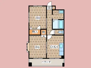 アイランドハイム【3階】の間取り