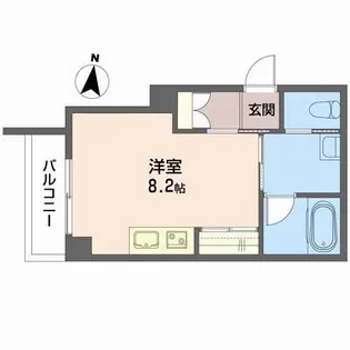 HALELEA【1階】の間取り