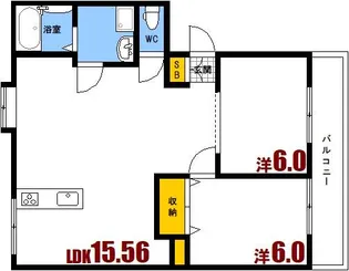 ネットビル9【4階】の間取り