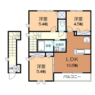 フォレストハウス鎌倉【2階】の間取り