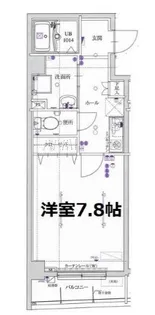 エル・ヴィエント・ライド上中里【2階】の間取り