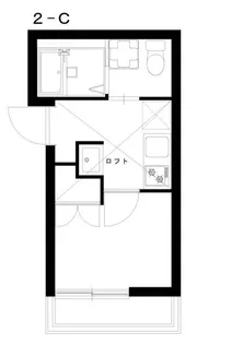 Fabliss生田(ファブリス生田)【2階】の間取り