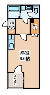 ALEGRIA河内小阪【3階】の間取り
