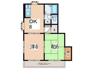 OHIハイツ【3階】の間取り