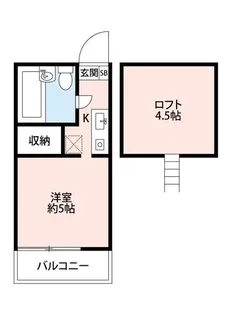 グレース富士見【2階】の間取り